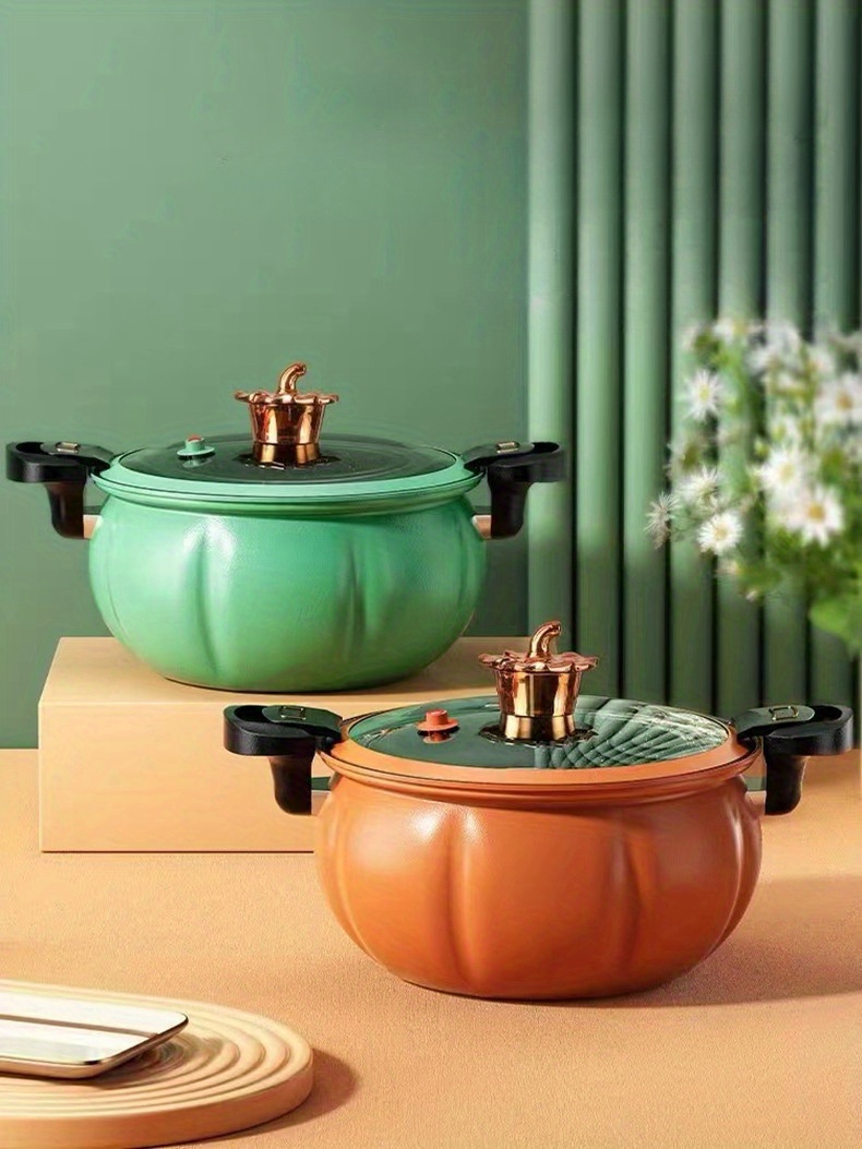 1pc 8l non stick pumpkin saucepan details 0