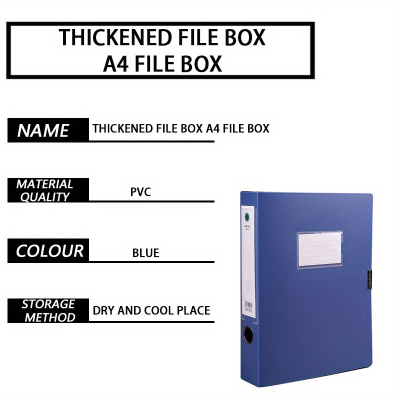 

5- Pp End Tab Classification Folders - A4 Document File & -out - And Organizational Supplies For 520 Sheets