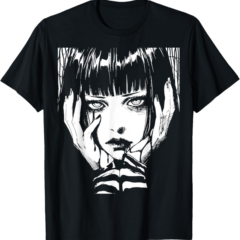 

Ewh Horror Anime | Japan Japanese Creepy T-shirt