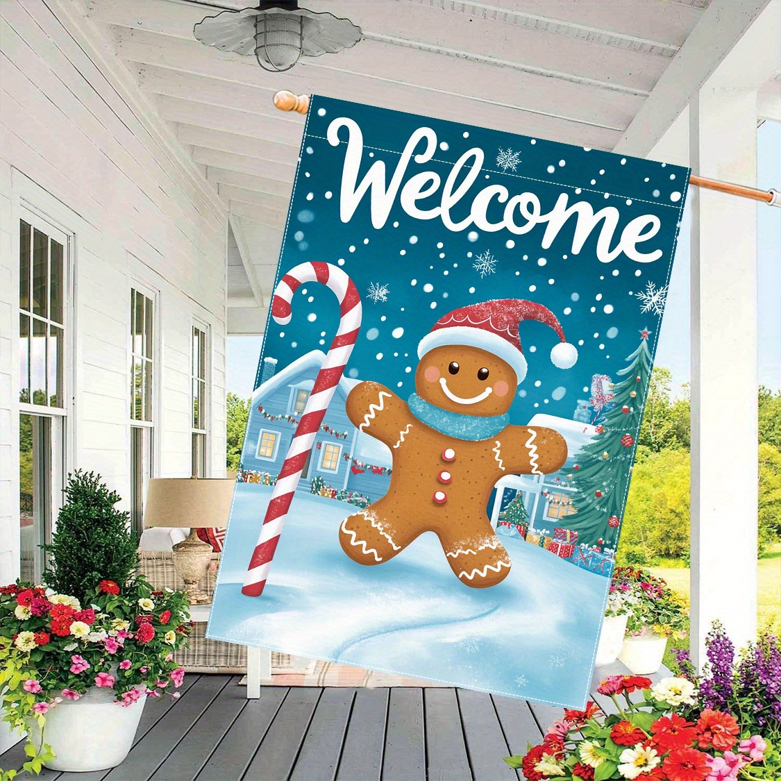 

Christmas Double- - 28x40 , & , Polyester, For And Decor