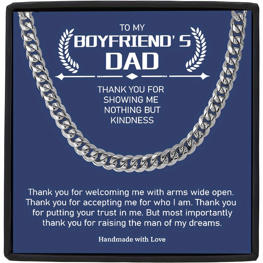 

Box Necklace For My 's Dad, Necklace For My 's Dad, Christmas , Encouragement 's Day