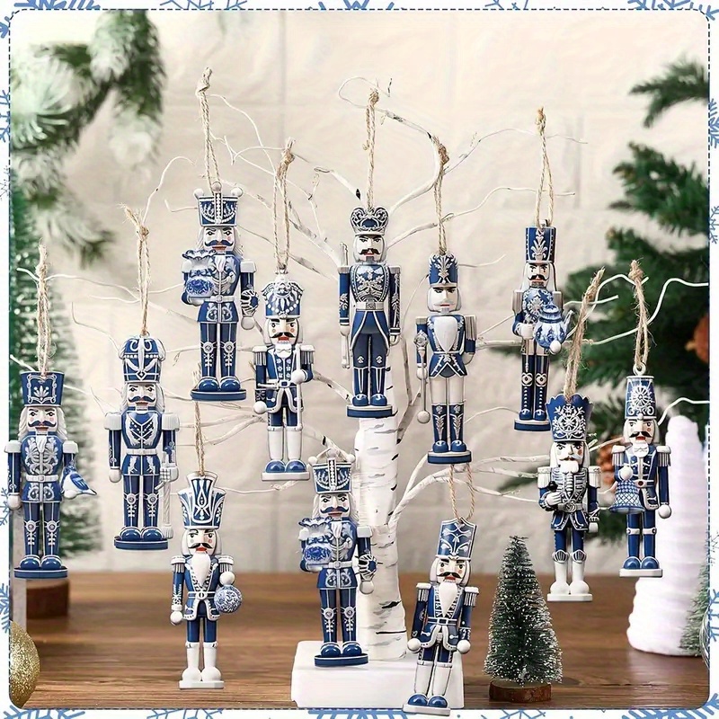 

24 - Wooden Ornaments - For Christmas, , And Decor - Unique Decorations And