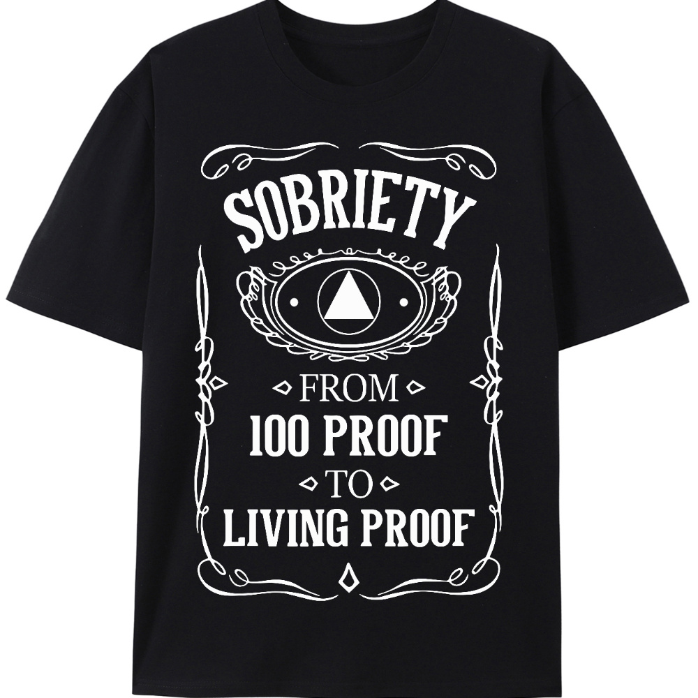 

-anniversary Of Sobriety Aa Na Recovery T-shirt