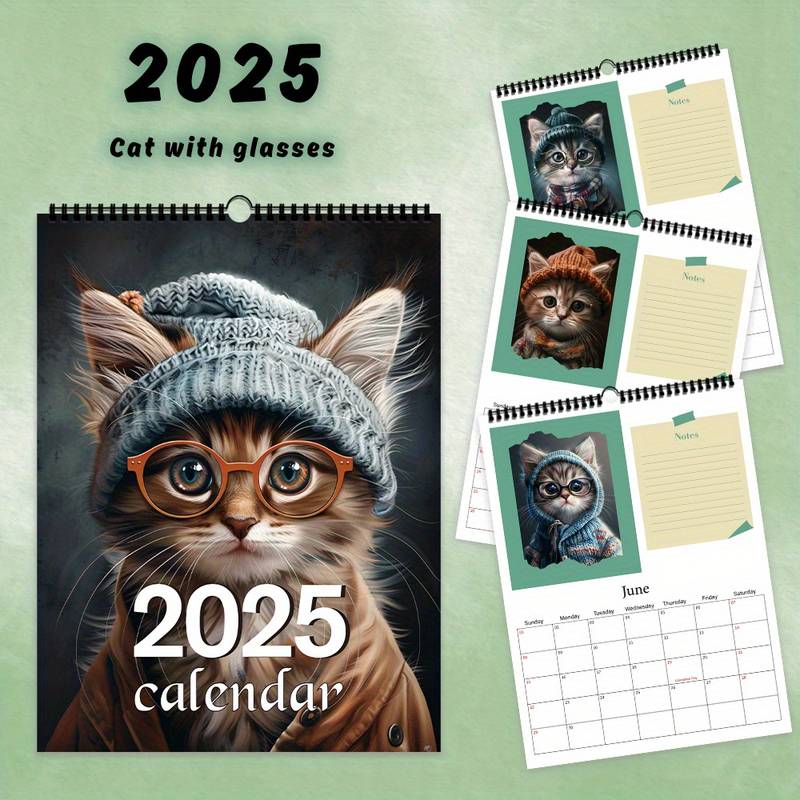 Calendrier De L'Avent Chats 2025 - 24 Pendentifs En Acrylique 2D, Décoration Et Cadeau De Noël