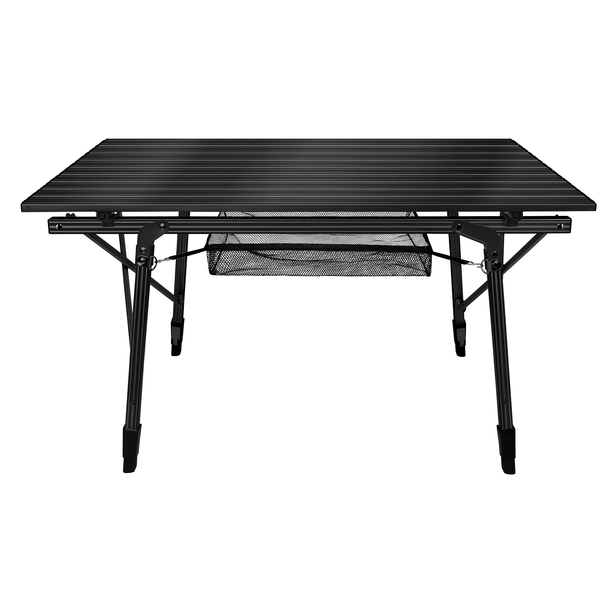TEMU Camping Table Foldable Height Adjustable Aluminum With Non-slip Feet Including Carrying Bag Travel Table, 90x52x45cm