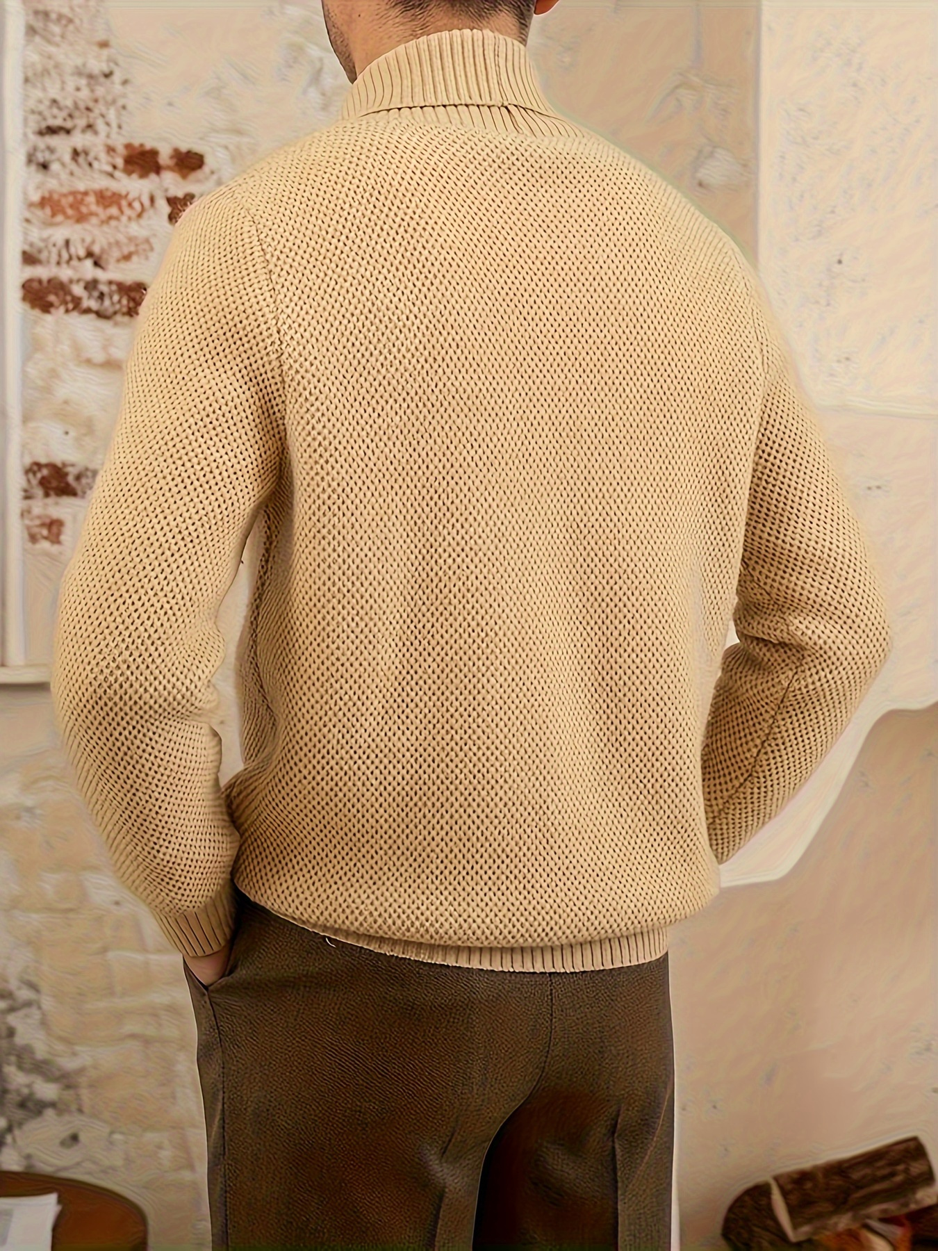 herren strickjacke in unifarben lässiger langarm Temu Germany