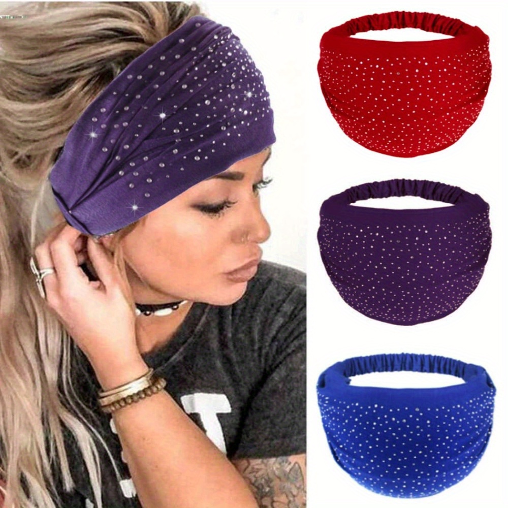 

3pcs Headbands Turban For Women, Christmas ,