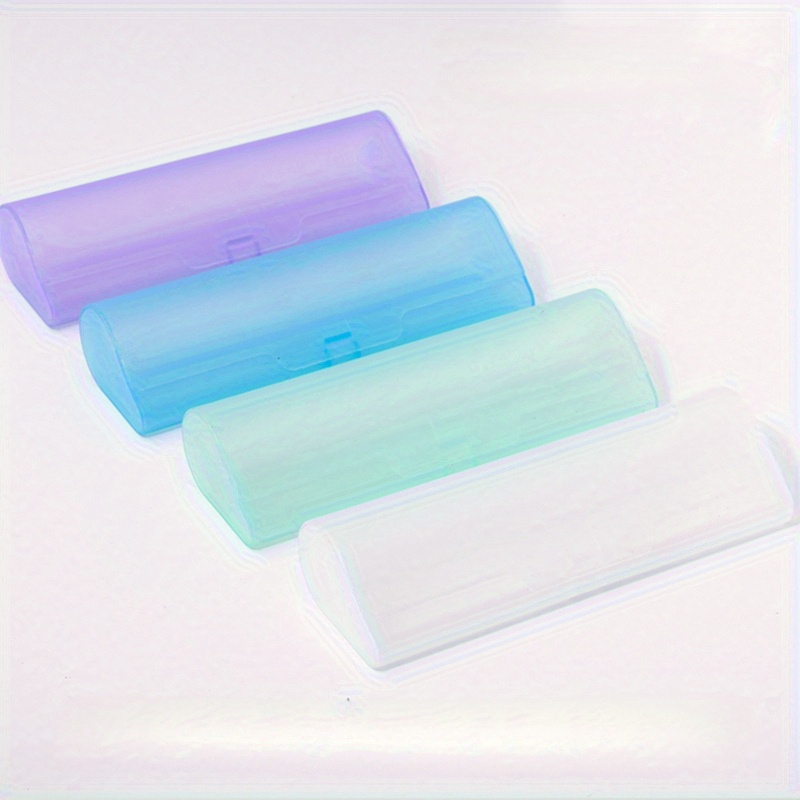 

4pcs Plastic Glasses Case Fresh Flower Glasses Case Glasses Case Plastic Glasses Case