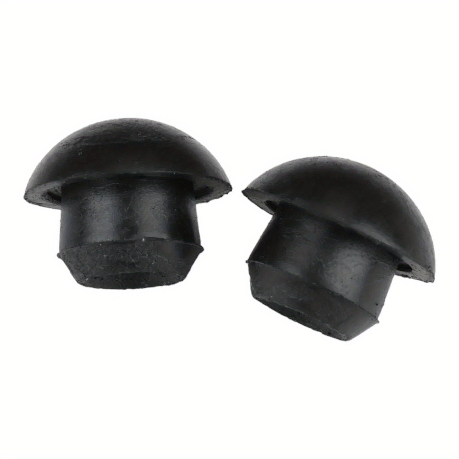 2pcs Rubber Wheel Caps For Xiaomi M365 Pro 1s Mi3 Electric Scooter Max G30 G30lp - Solid Tire Wheel Air Hole Plug, Black, Uncharged
