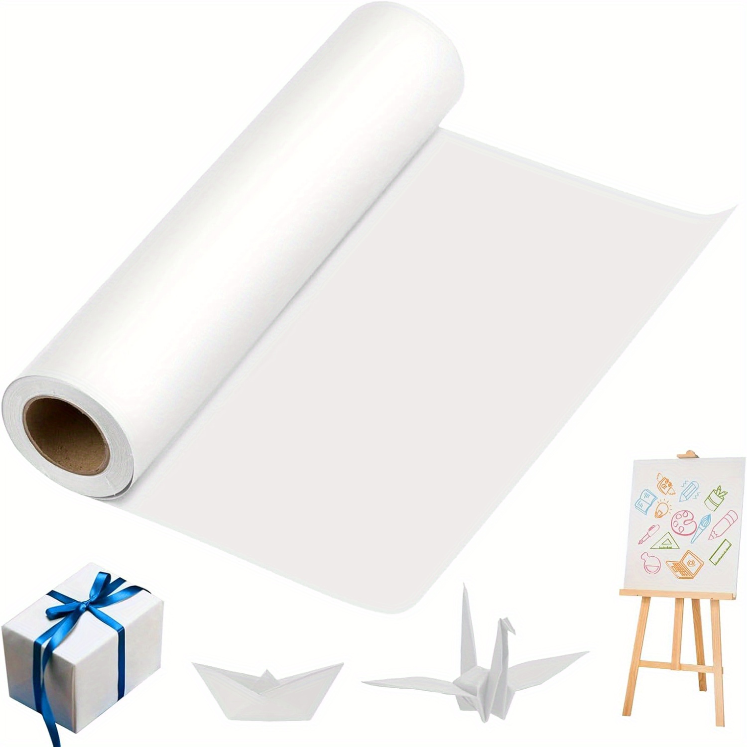 

Wrapping Roll 15" X 393" - & , For Painting And Drawing On Easels