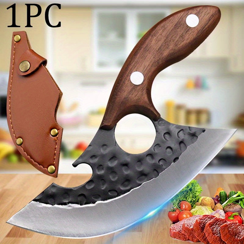 

1pc, Knife, 4.9in Steel Knife Knife Cooking Knife Small Knives Pattern Meat Knife