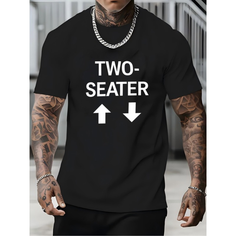 

2 Pattern , Tee Top For City Walking Hanging