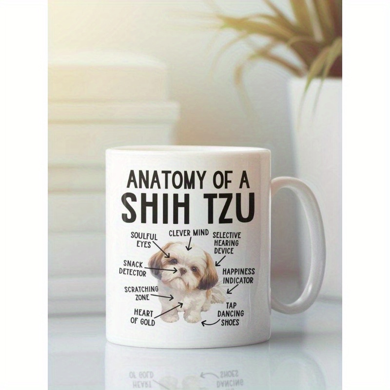 

1pc | Of A Shih Tzu Mug, Shihtzu , , Sarcastic Graphic For Dad Mom