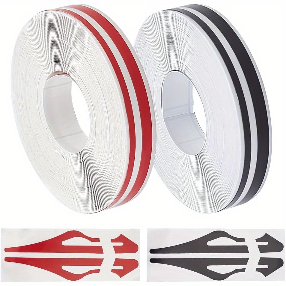 3M 50 Black Gloss Vinyl Pinstriping Tape - Vinyl Striping Lines Stickers Striping 1 8in X 150ft