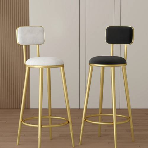 1pc home bar modern stool easy high bar bar terrace chair high art backrest chair
