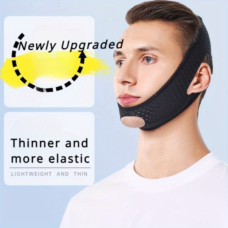 

Men's Lifting Face , Contour Tightening Mask For Double Chin, Law Wrinkle, Unscented, Non-electric Skin Care Tool