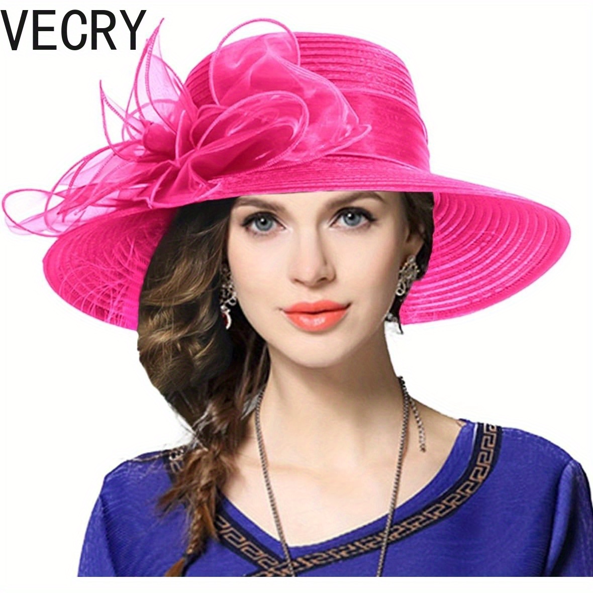 

Vecry Women Hat Bridal Cap