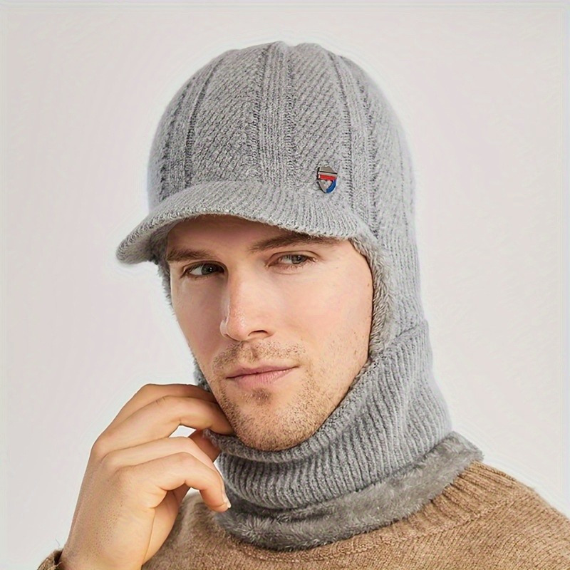 

- Gaiter & Knitted Hat - -, One- For And - ,