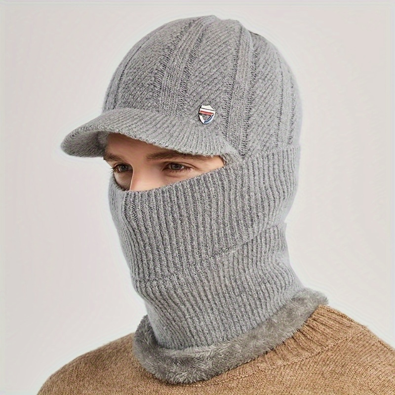 

- Gaiter & Knitted Hat - -, One- For And