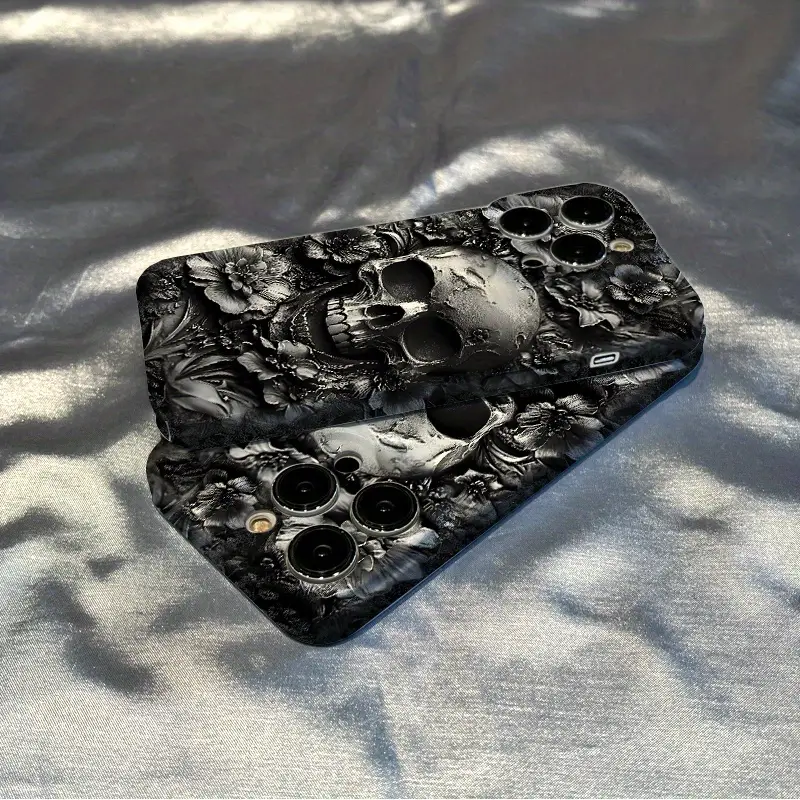 phone case gothic skeleton inclusive film hard phone - Temu phone case gothic skeleton inclusive film hard phone - Temu