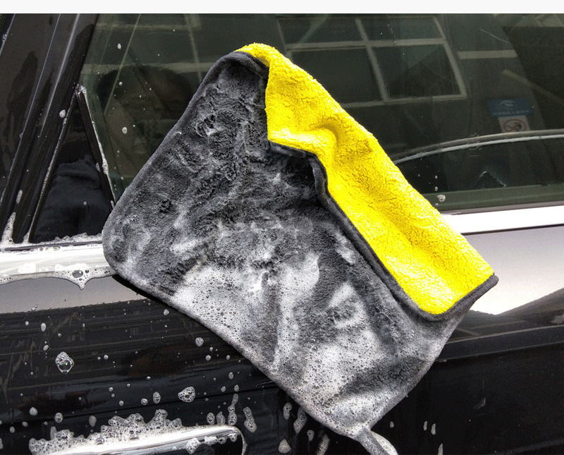 1pc   car wash microfiber towel car cleaning drying   kitchen rag dishwashing towel 30 30  8 11 8 inch   colors details 5