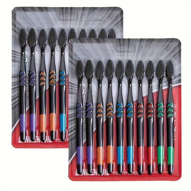 

10pcs Multi Toothbrush Set - , Suitable For Home Oral Care