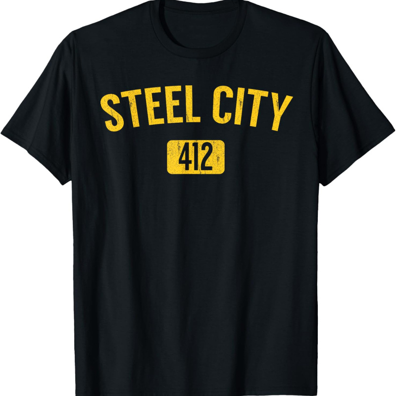 

Ewh Pittsburgh Black And Gold T Shirt T-shirt