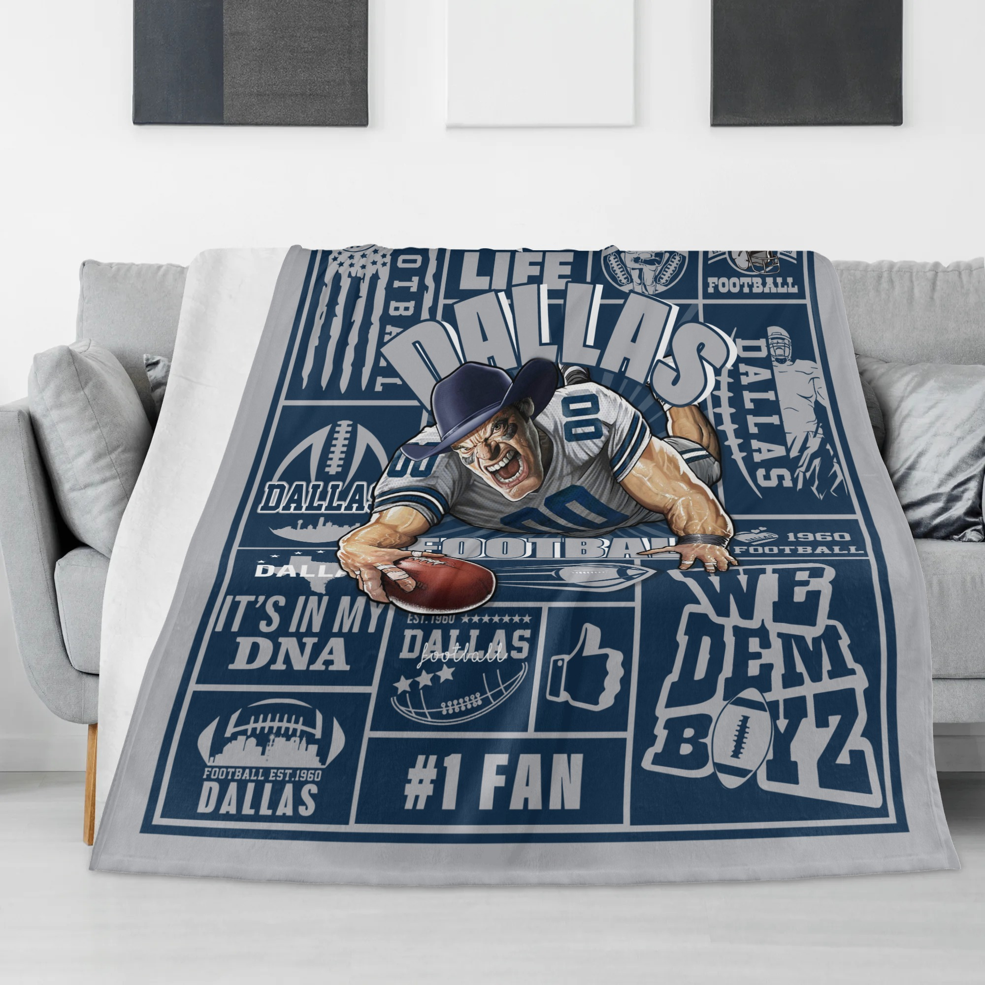 

- - Polyester Blanket And Fan Graphics, Rectangular – And Bedroom Decor For Enthusiasts