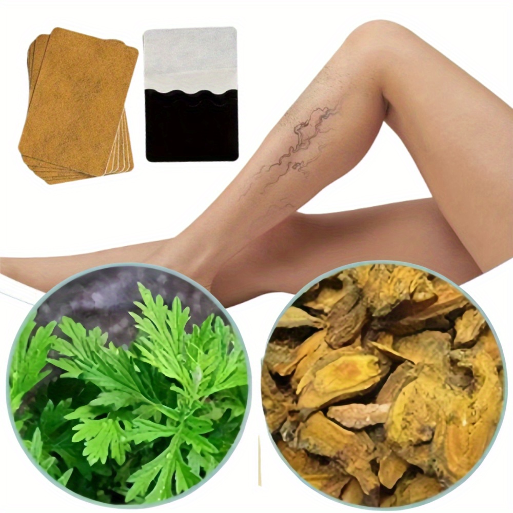 

..31pcs Natural Ginger Patch Soothes Discomfort - For Thigh And Calf Veins