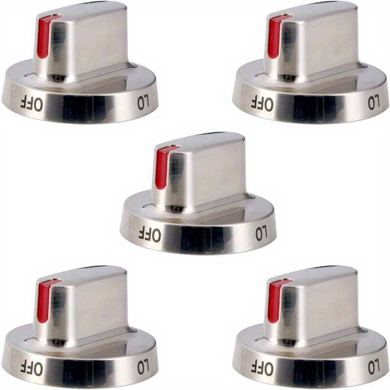 

5pcs Dg64-00472a Stove Knob Dg64-00473a, Dg64-00347a, Dg64-00347b Stove Knob, Fit Oven Fx510bgs Fx710bgs Nx58f5300ss Nx58f5500ss