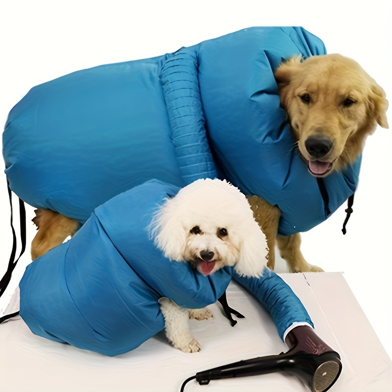

1pc Pet Dryer Bag, Dry, Polyester , For Small To Breeds, And , For Types