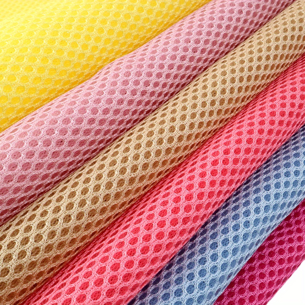 1pc-59x19.68pulgadas(150x50cm) Tela de Malla Sólida de Color Liso Premium para Manualidades DIY Precortada