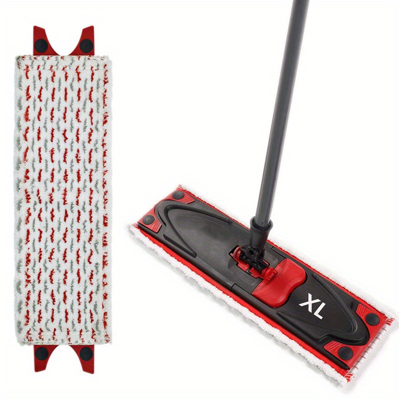 vileda   xl microfiber mop head high quality reusable washable floor cleaning pad vacuum attachment for home kitchen use plastic fabric material floor cleaning accessory details 5