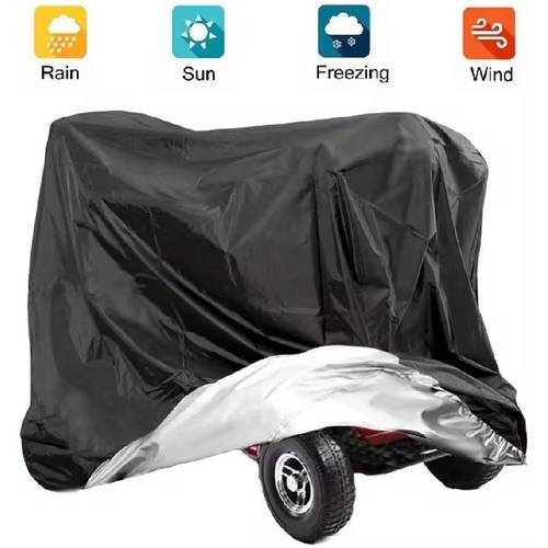 1pc durable polyester mobility scooter cover dustproof electric wheelchair storage for elderly disabled