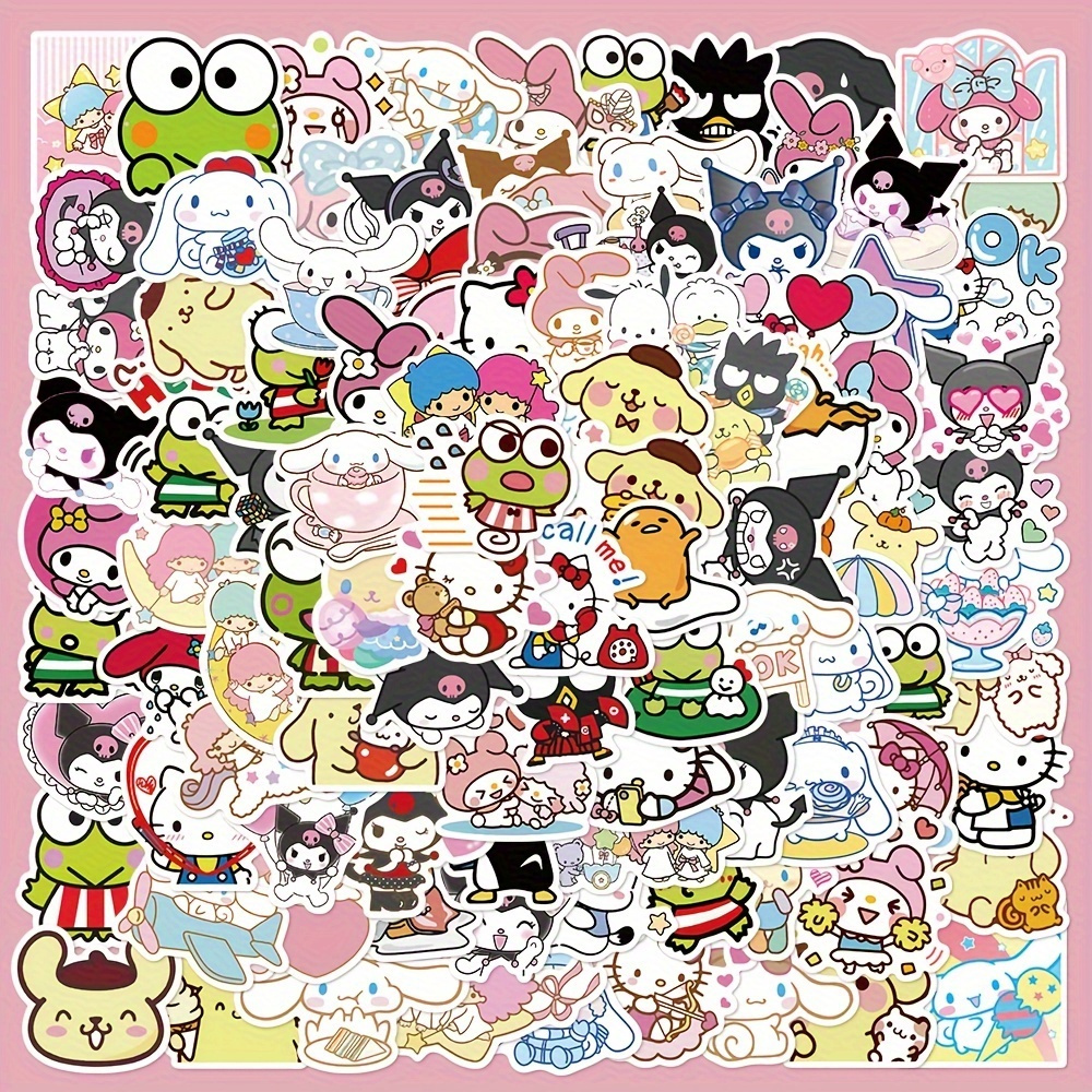 50/100pcs Waterproof Stickers - Laptops, Phones & Cups With Durable, Vibrant Decals