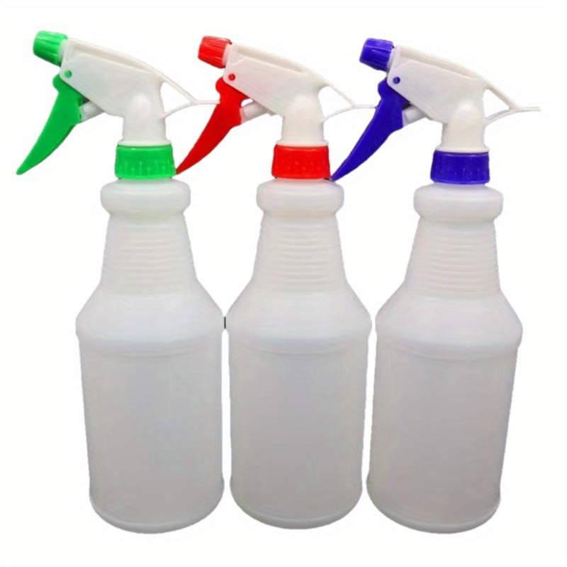 

3- Nozzle Bottles, For Cleaning, Gardening, , Bbqs & , Plastic, No Battery Required