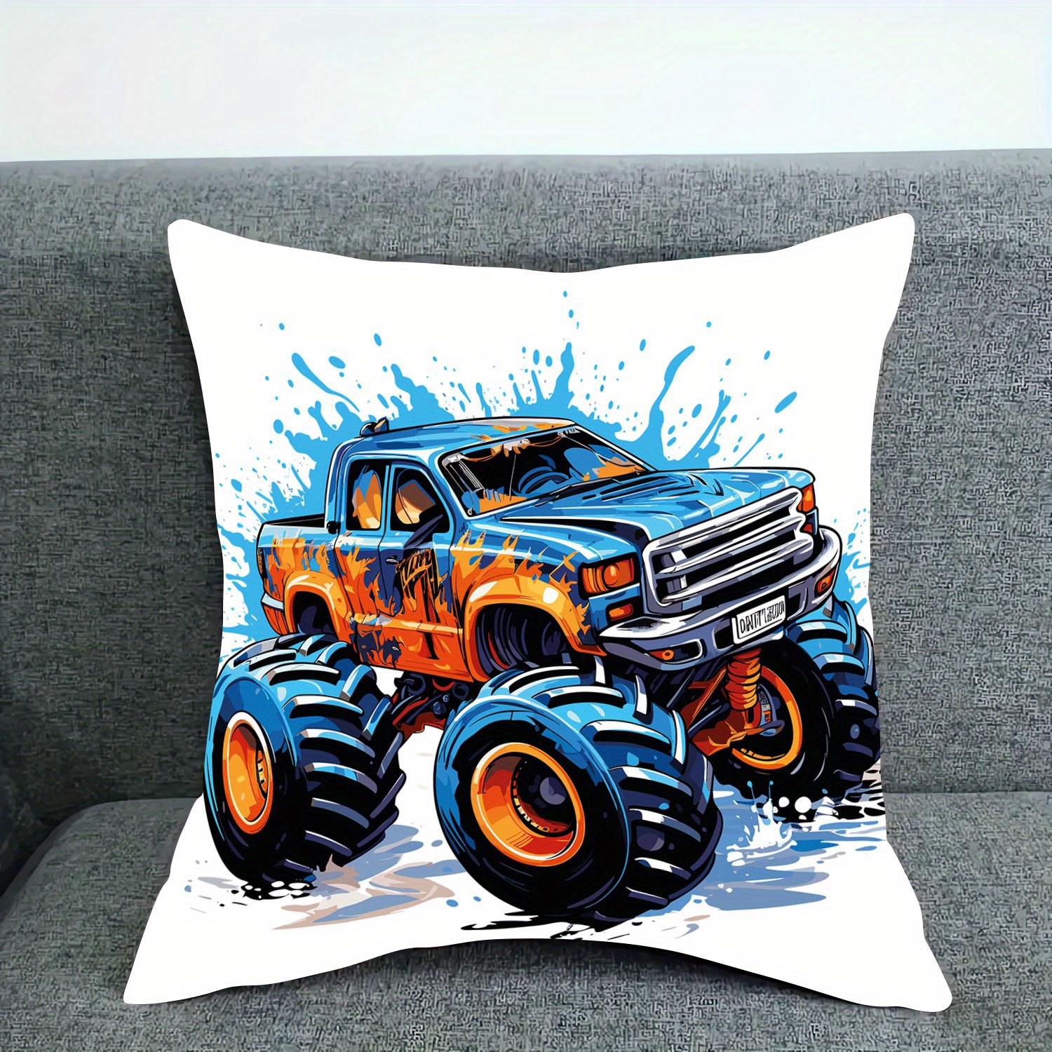 

Polyester , , Double- , , - Decorative Pillowcase For Types, 18x18 - 1pc
