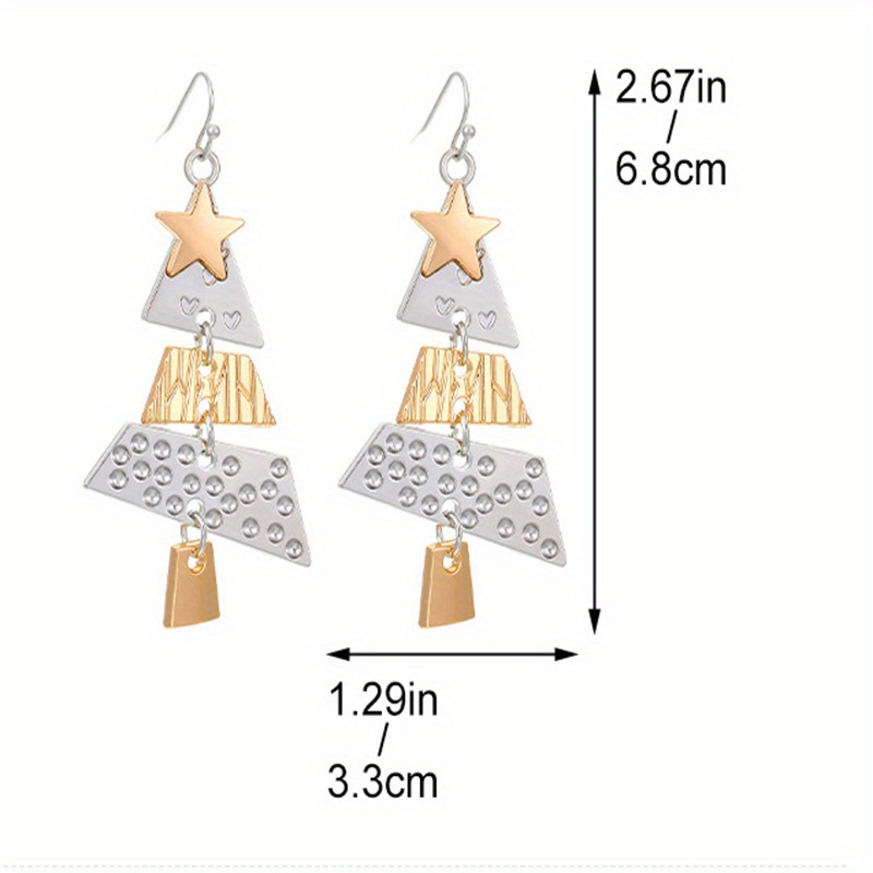 Christmas Tree Lovisa Xmas Earrings 3pcs Christmas Necklaces - Main Image