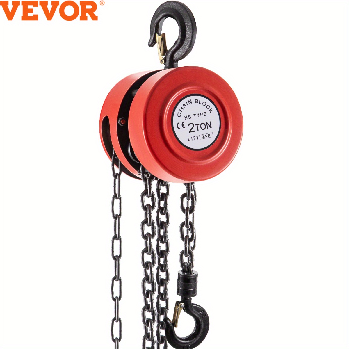 

Vevor Chain Hoist, 4400 Lbs Capacity, 8ft Lift Manual With Industrial-grade Steel Construction For Workshop & Transport, For Heavy-duty Lifting, Lifting Accessories