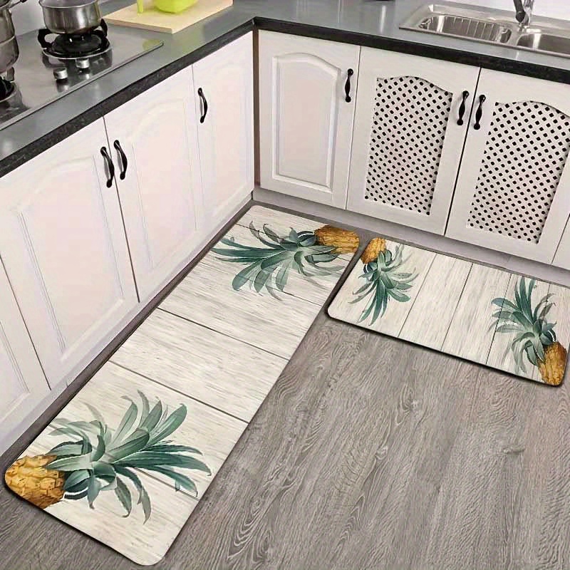 

Print Kitchen Mat - Non-slip, Stain-resistant & Machine Washable For Living Room, Porch, Balcony & Home Decor, Decor