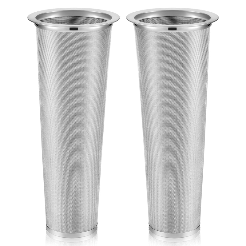 TEMU Brew Filter Jar Reusable 304 Steel Filter Sealing Brew Strainer For Iced