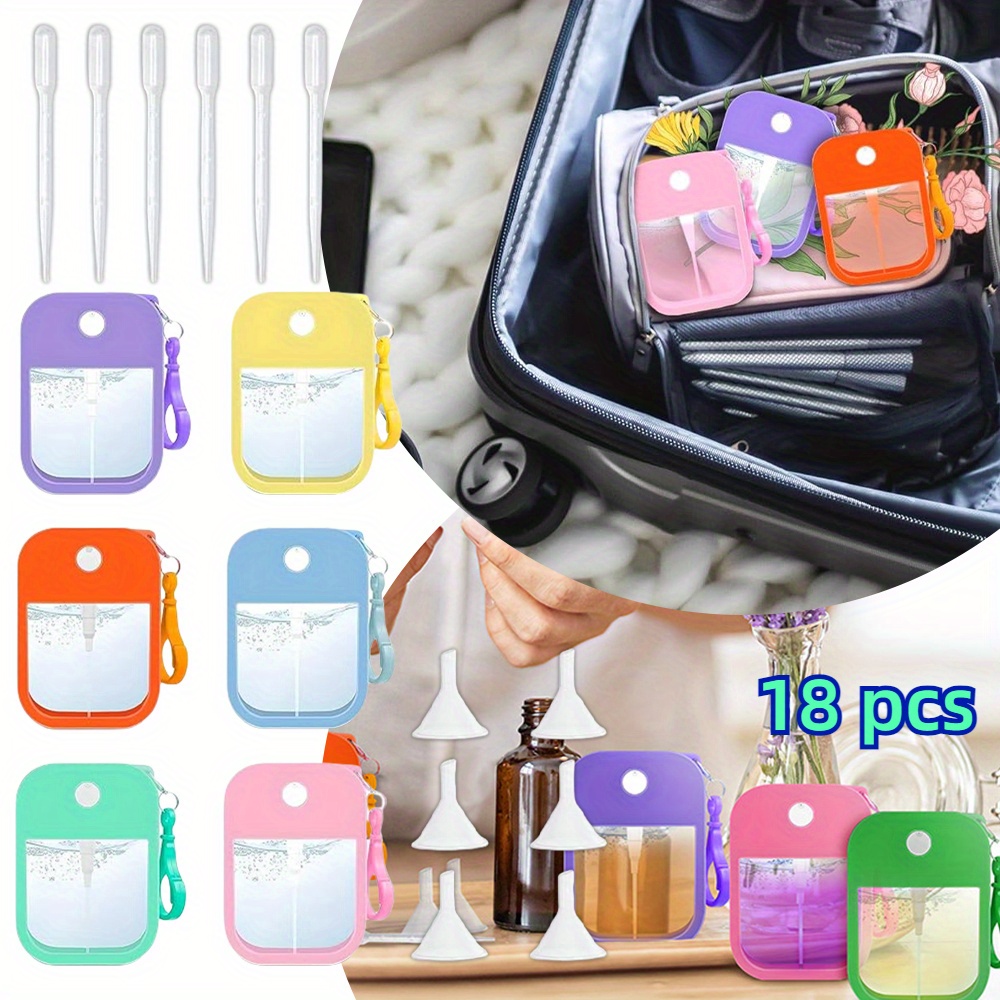 

18pcs Portable Refillable Portable Refillable Thickened Portable Suitable For Liquids