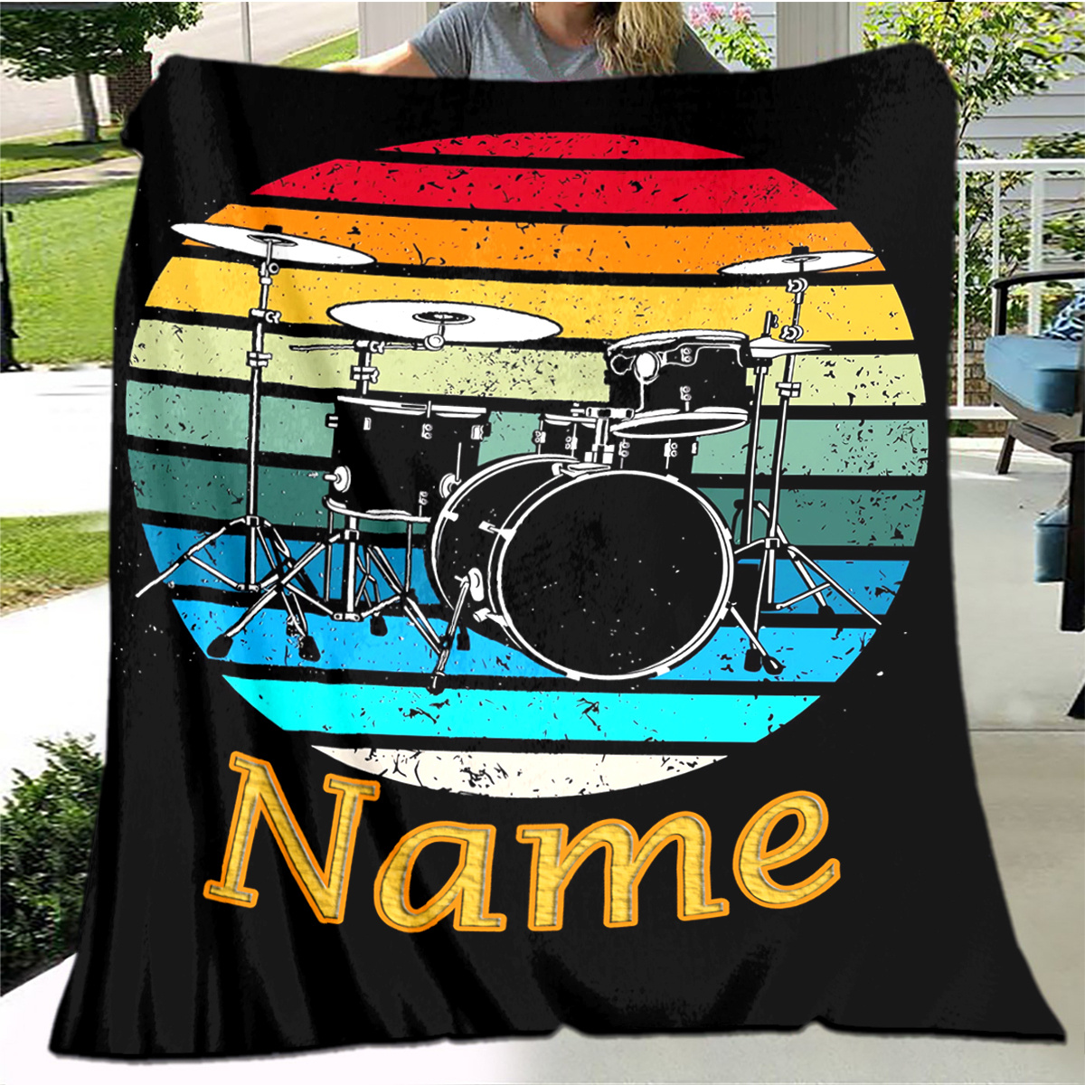 

Set Blanket - , & For , Bed, , Camping | Personalized For