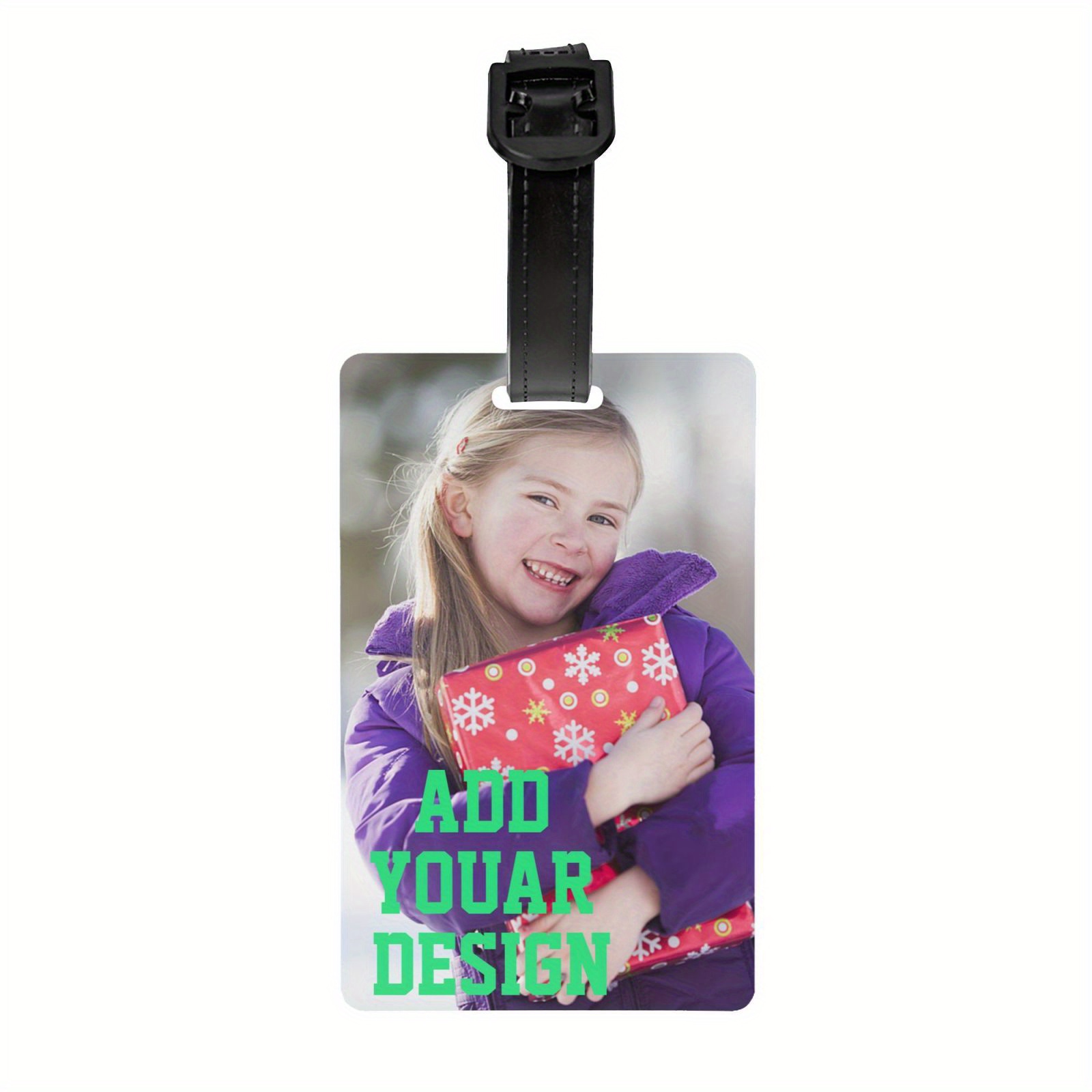 

Customizable Pvc Luggage Tag Detachable Wristband - , & To