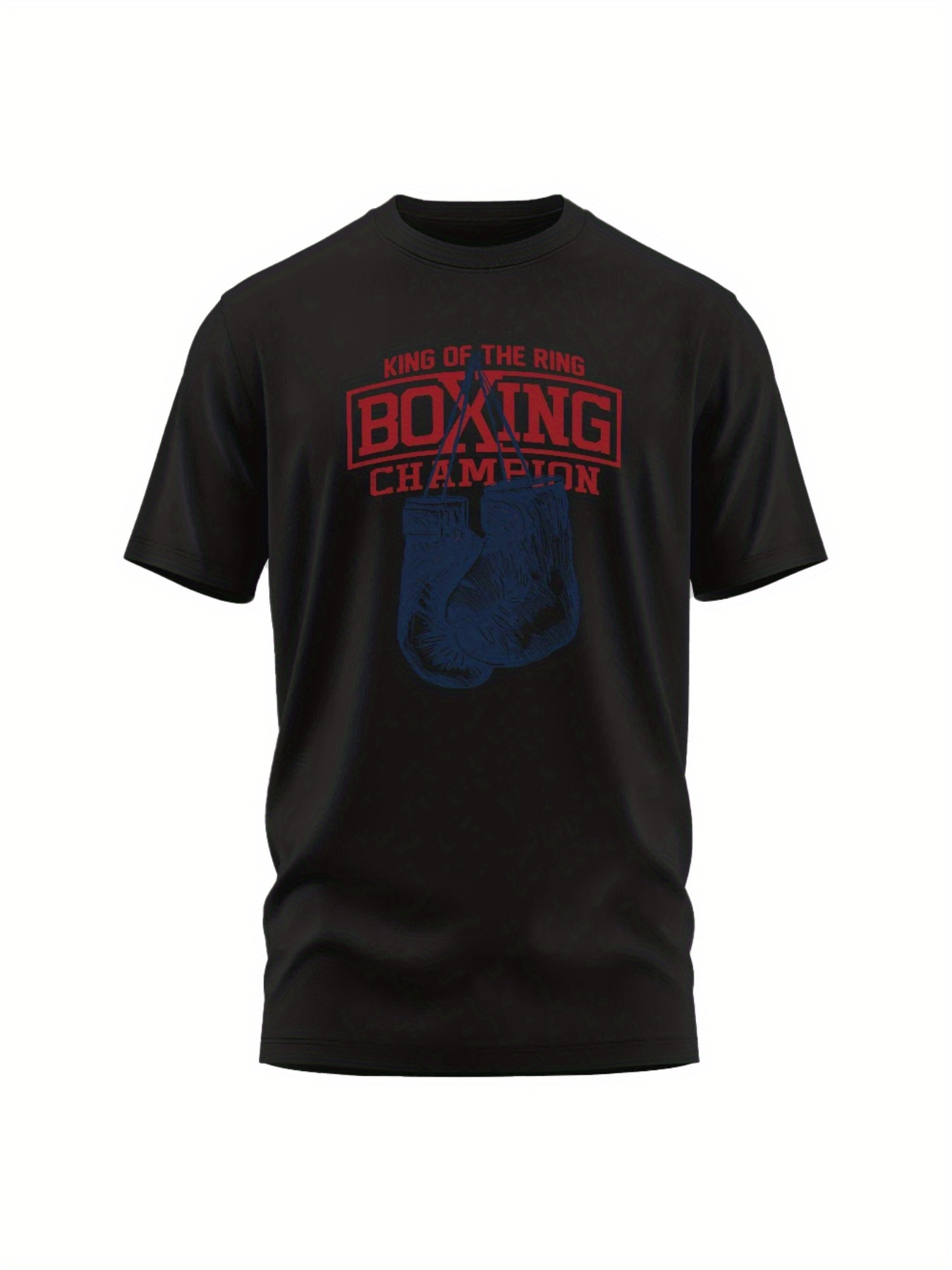plus size unisex cotton t shirt vintage boxing Temu Kuwait