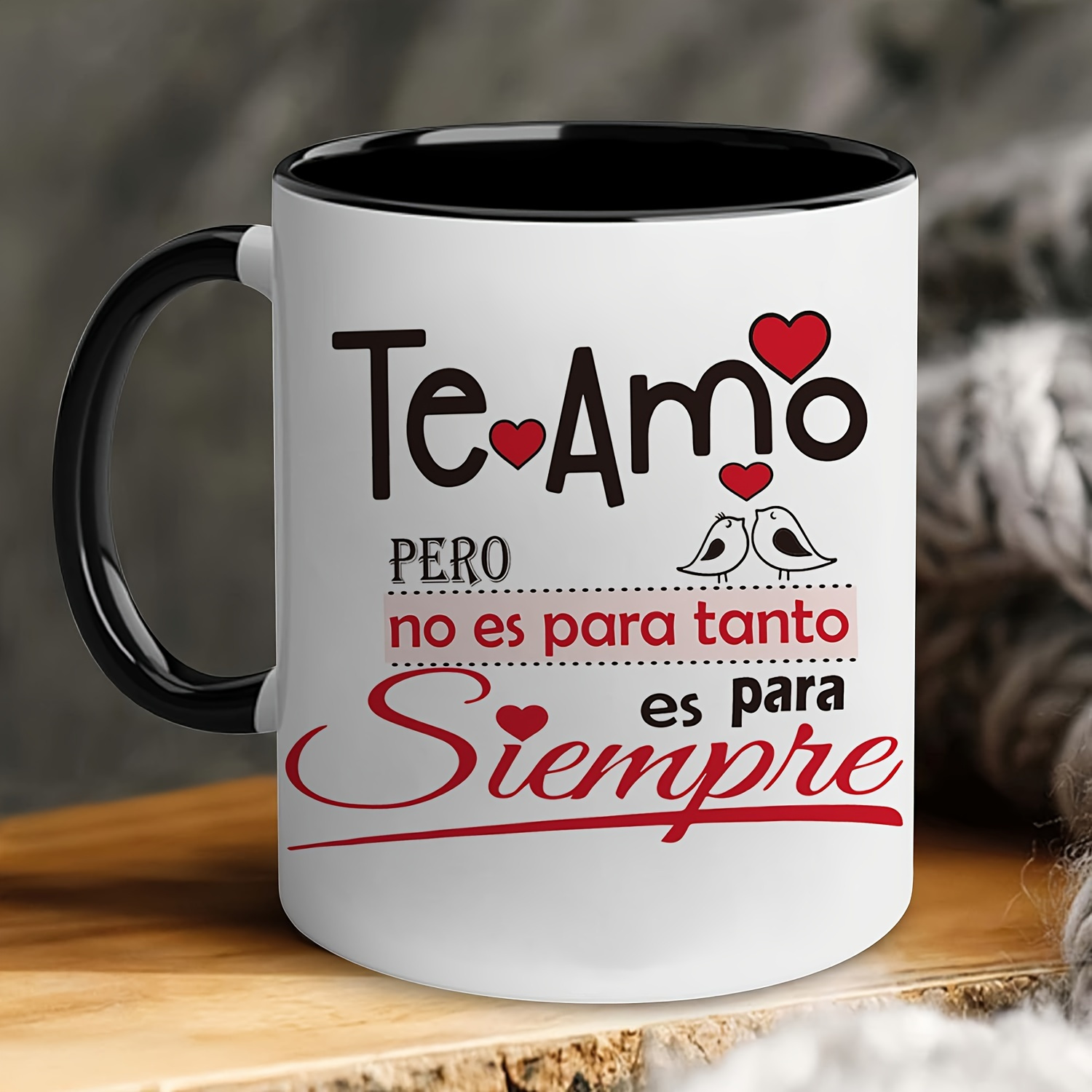 

's Day & Christmas - 11.1 Oz/ 330 Ml Spanish Mug - " " Cup For Mom, For , For And - Includes Box