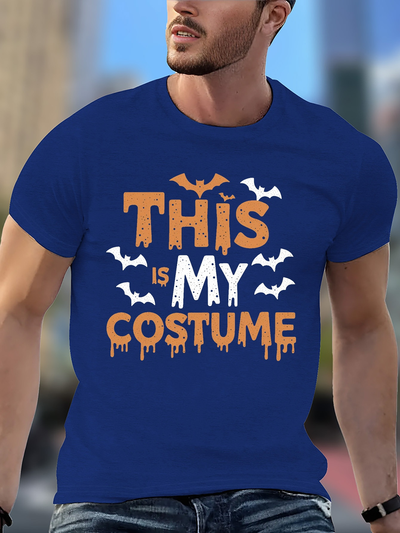camiseta halloween hombres es disfraz camiseta casual Temu Uruguay