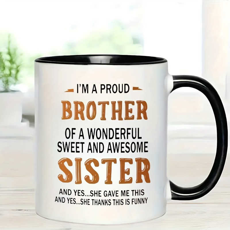 

& Sister Mug - Reusable, Cup For Tea, , - Decor