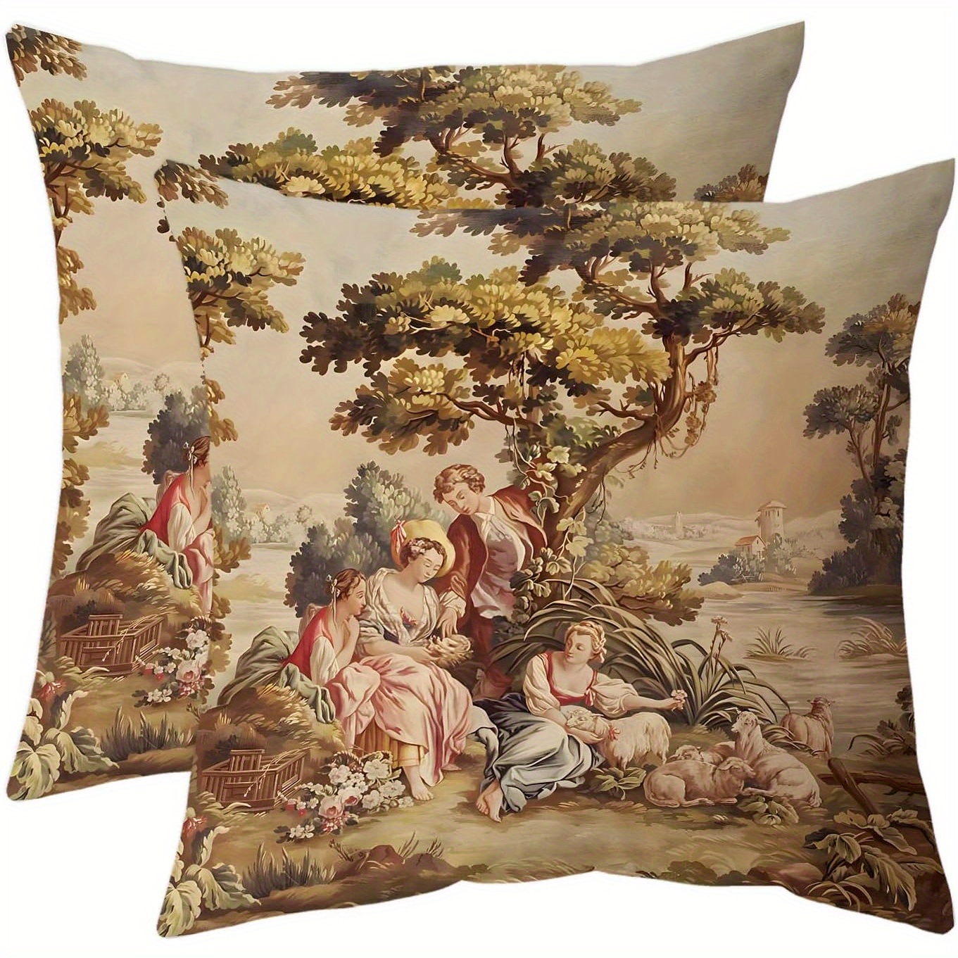 

- , 18x18 Set Of 2 - European For Sofa & Bedroom Decor,