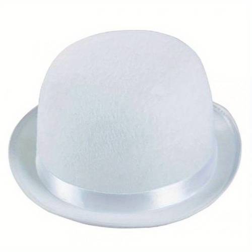 with our small round top hats in black and white occasion